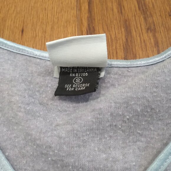 Bellagio Women's Long Sleeve Sweat Top Small Gray - Picture 8 of 8